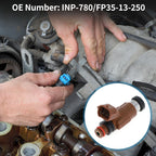 Fuel Injector No.INP-780/FP35-13-250 for Mazda Protege ES (1999–2000)