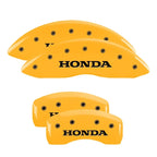 Caliper Covers Front Set Replacement for 2012-2014 Honda Ridgeline (MGP)