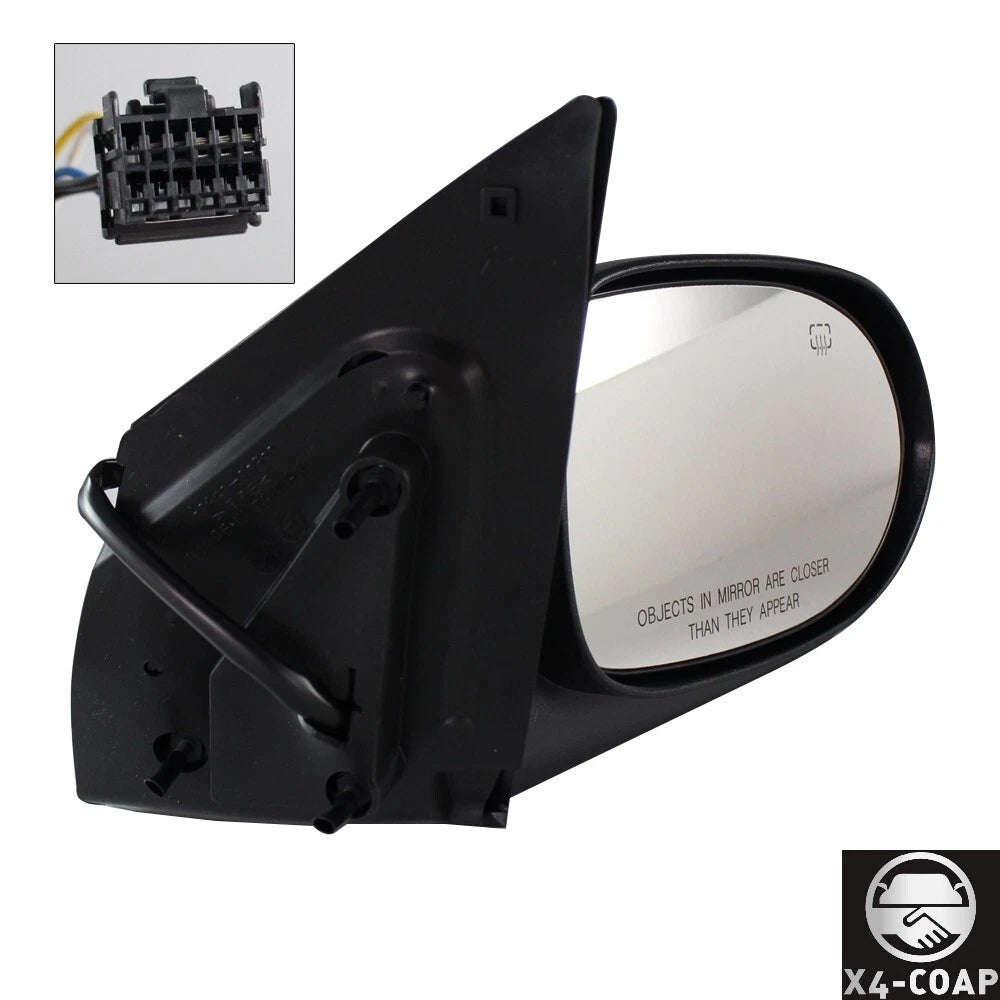 Door Mirror for Dodge Caliber (2007–2012) VAQ2, CH1321365, Right Passenger Side