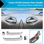 Exterior Door Handle Set for Nissan Murano Z50 (2005–2009)