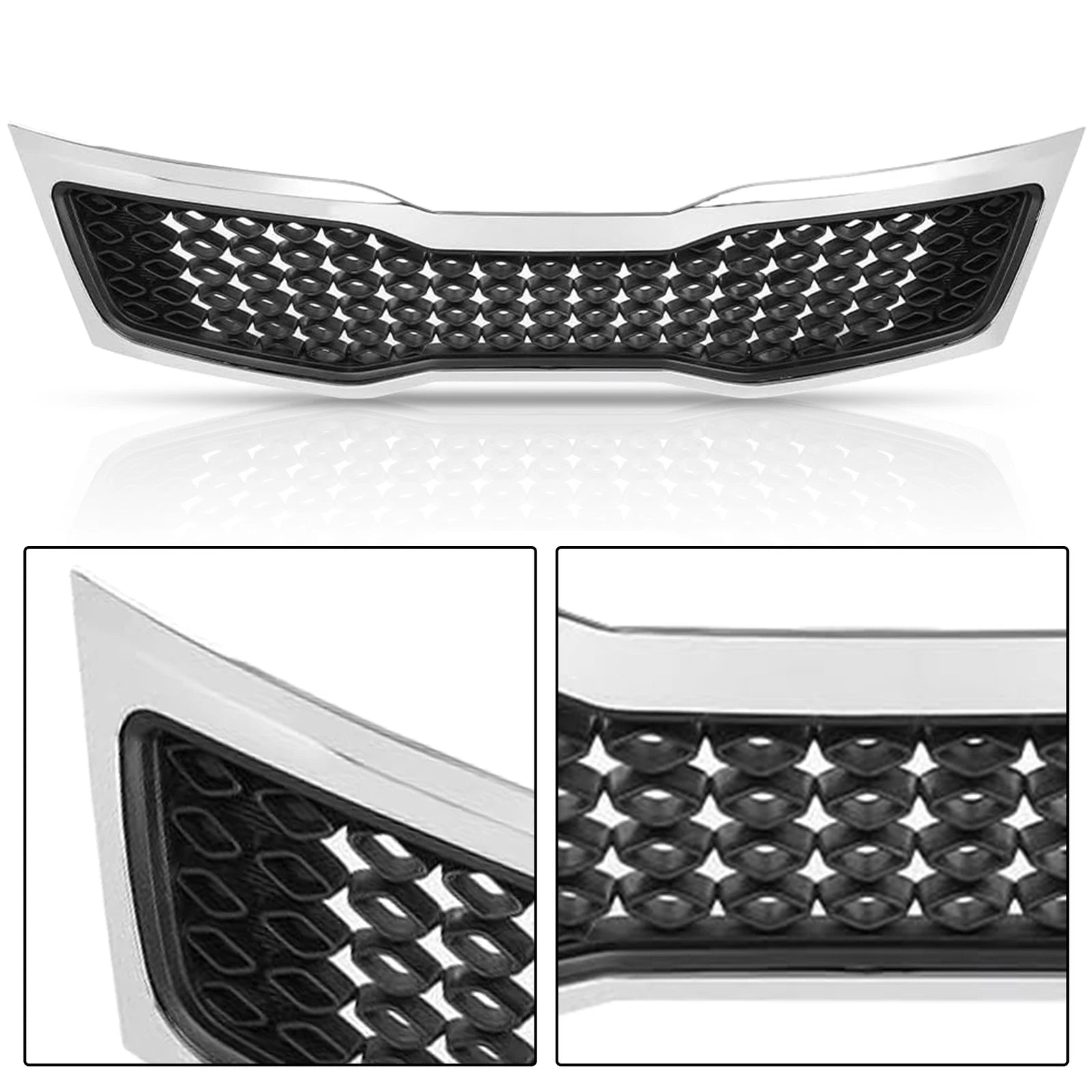 Front grille with chrome trim for Kia Optima (2011-2013)