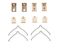 Front Brake Hardware Kit for Mazda B2200 (1982–1984) FT376XX