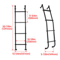 Aluminum Over Door Ladder Rack for Ford Chevy GMC (Universal)