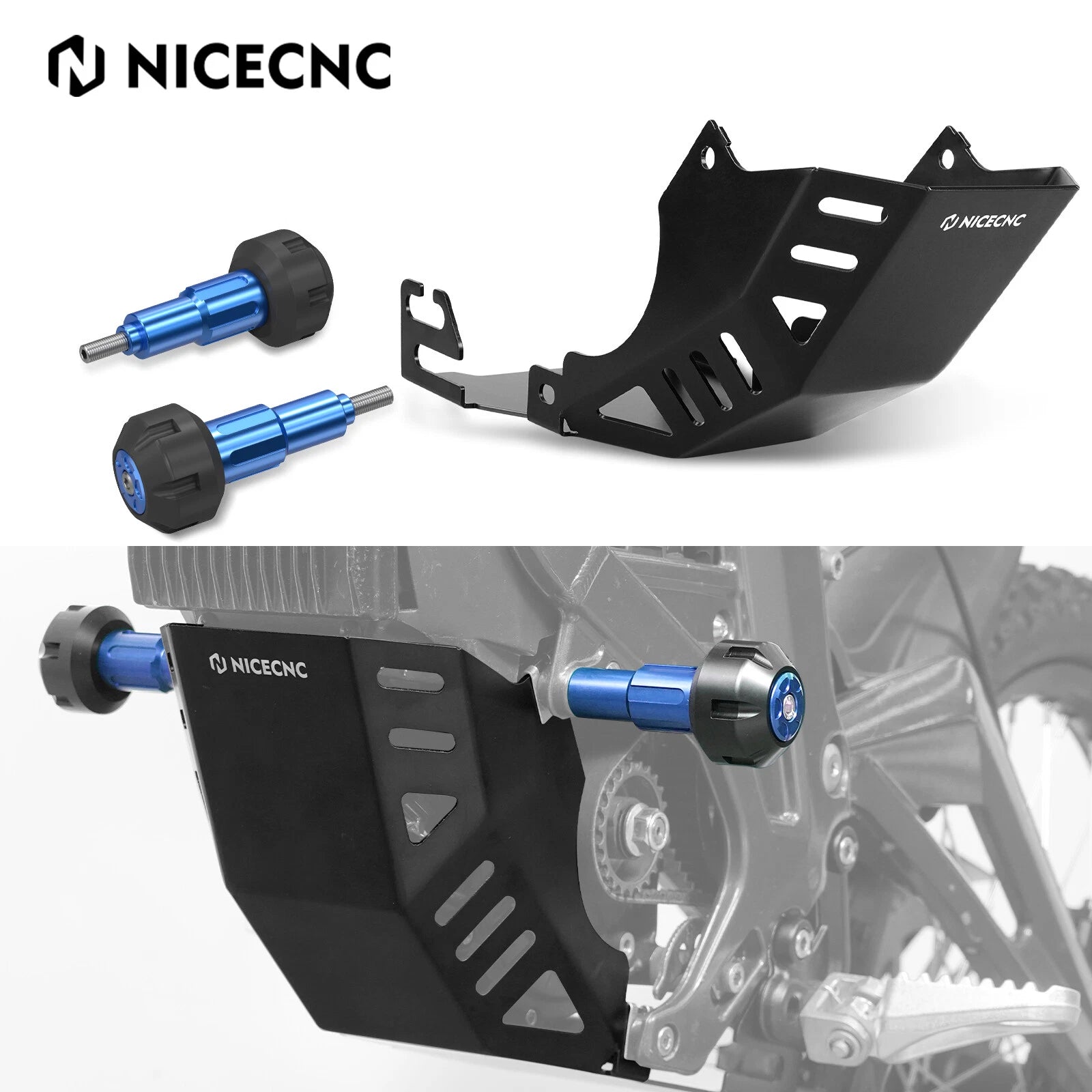 Engine Skid Plate for Surron Light Bee X S L1E (2019–2023)