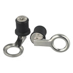Stainless Steel Snap Flip Drains for Boating Applications