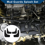 Mud Flaps Splash Guards Set for Mercedes Benz E-Class (2016-2023)