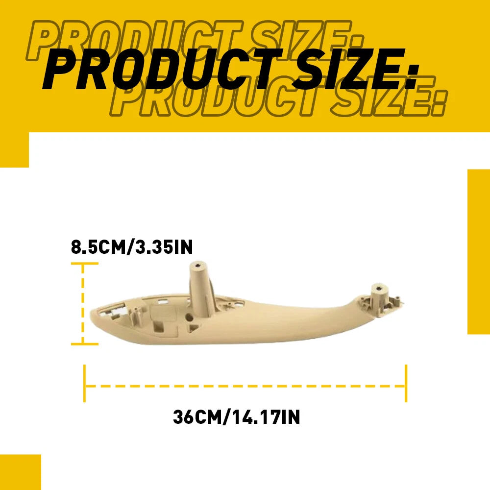 Set of 2 Front Inner Door Pull Handles for BMW F30 F34 F35 (2012–2018)