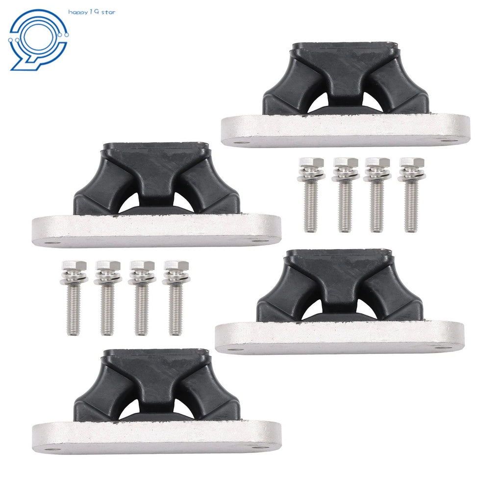 Set of 4 Engine Motor Mounts for Yamaha WaveRunner 1100 FX HO SHO (1999–2002)