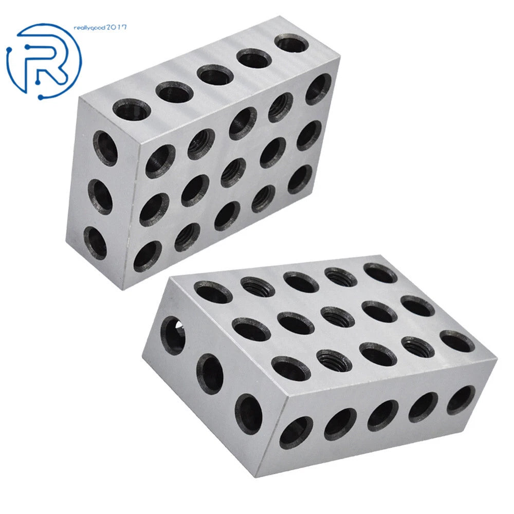 Set of 2 Precision 2-4-6 Blocks for Machinist Jigs
