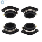 Set of 4 Rubber Boots for Kawasaki Z1 KZ900 KZ1000 (1973–1980)