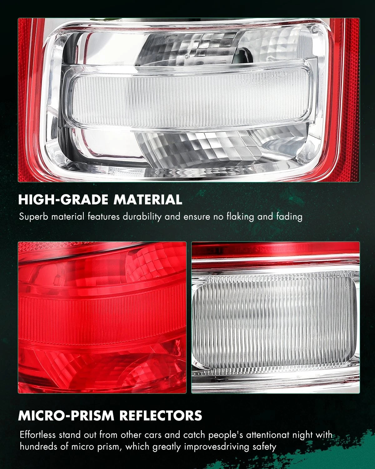 Left Driver Tail Light for Ram 2500 3500 (2019–2024)