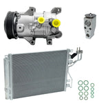 AC Compressor Kit With Condenser for Hyundai Sonata Eco 1.6L (2017–2019)