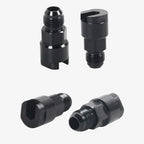 Set of 2 Aluminum 6AN Quick Connect Fuel Adapters for EFI 3/8 5/16