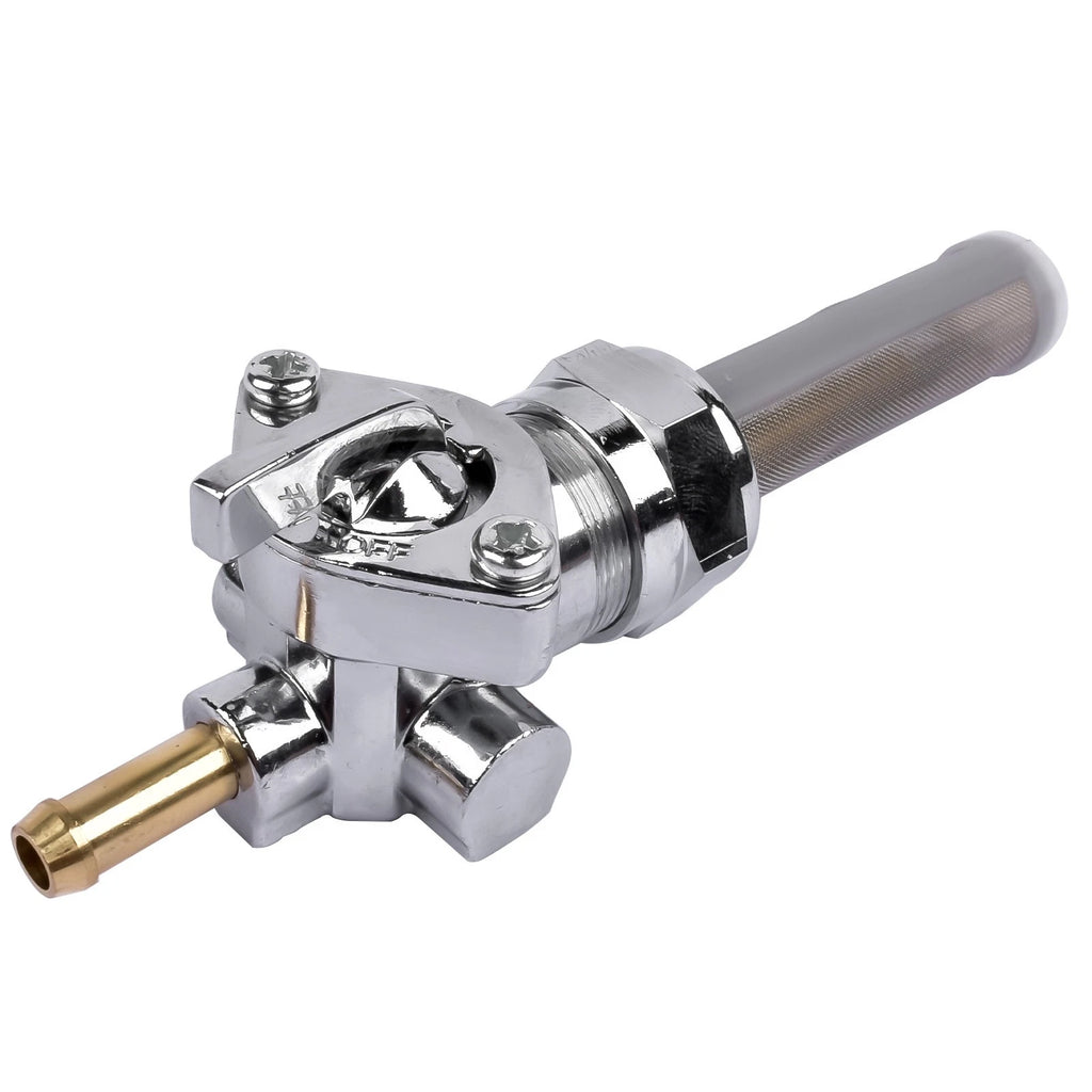 Petcock Fuel Valve 22mm Straight Outlet for Harley Heritage Tour Glide (1990–2008)