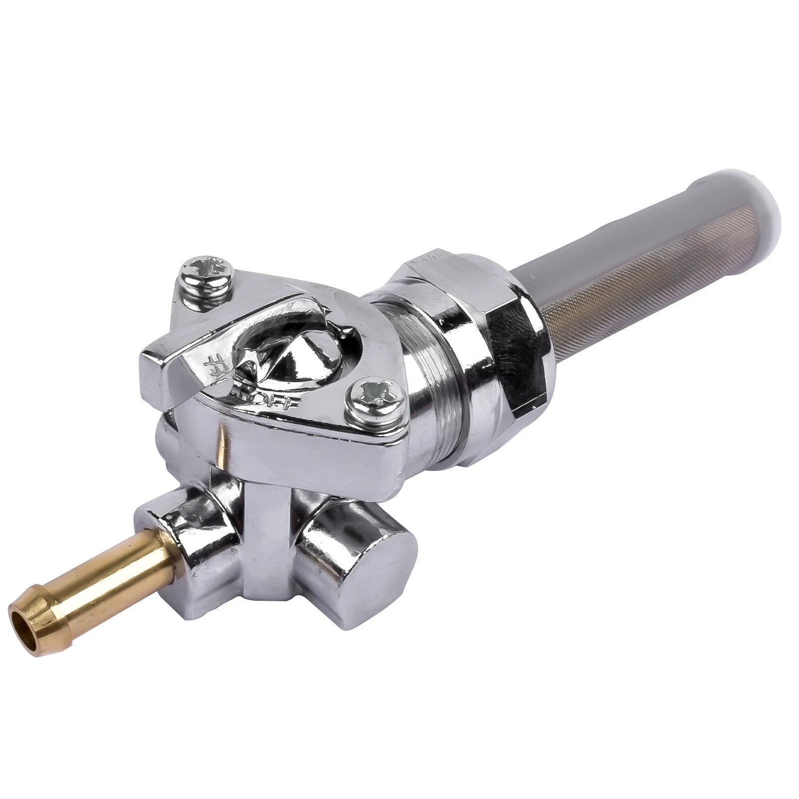 Petcock Fuel Valve 22mm Straight Outlet for Harley Heritage Tour Glide (1990–2008)