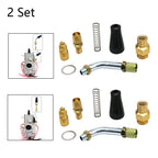 2X Carburetor Cable Choke Starter Plunger Kit for Mikuni TM/VM MK-413