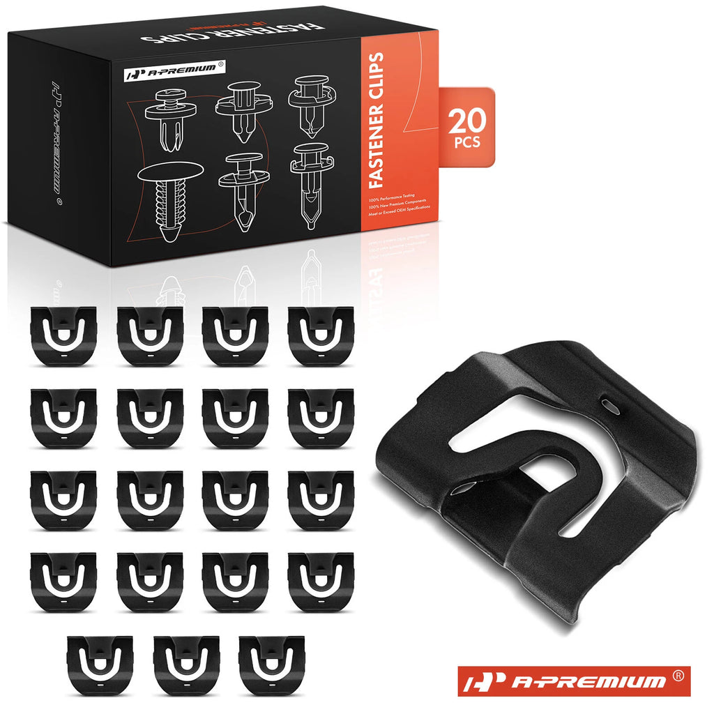 20Pcs Window Glass Reveal Moulding Clip for Chevy Buick Pontiac (1965–1970)