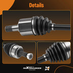 Front Left CV Joint Axle for Honda Accord V6 2008–2012 (Automatic)