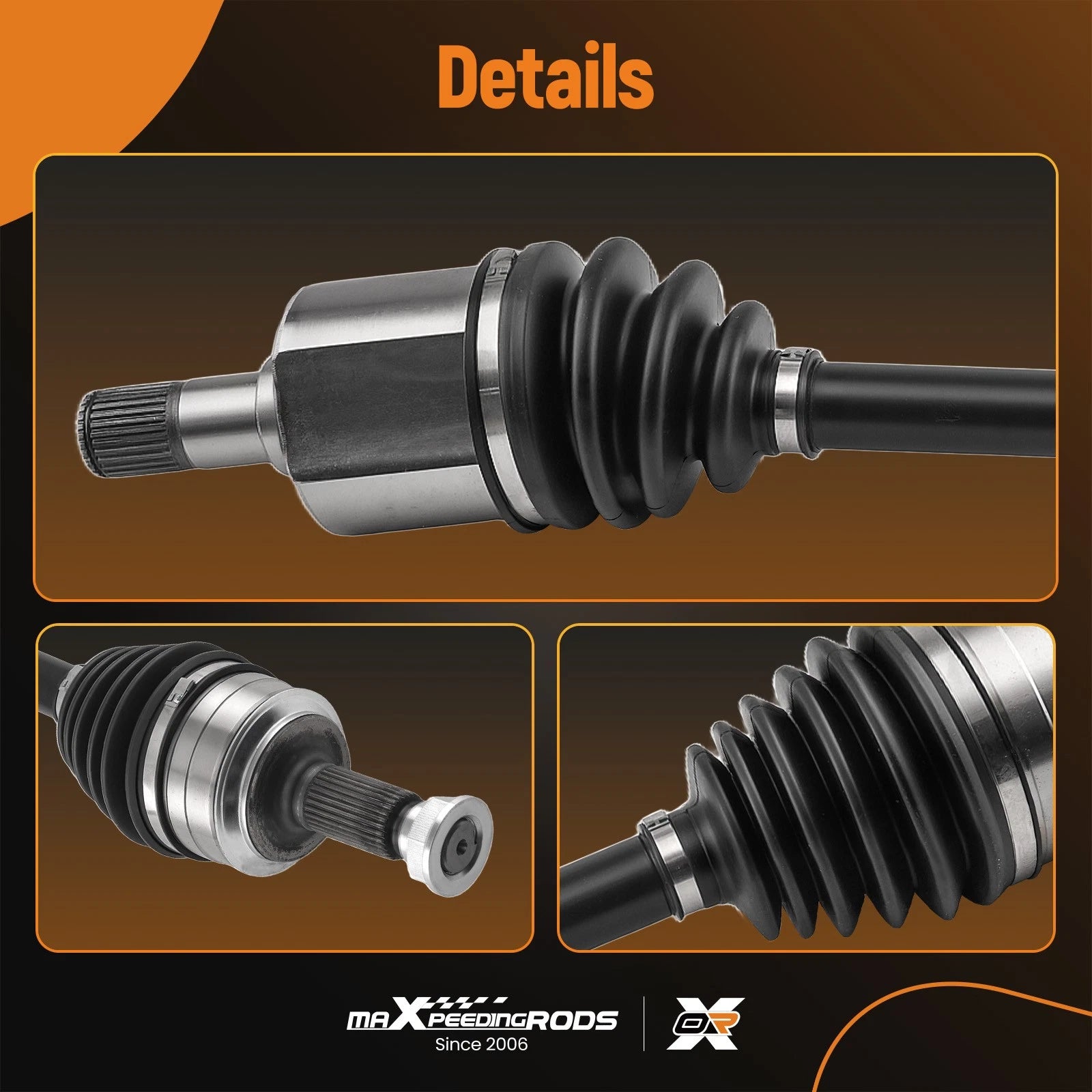 Front Left CV Joint Axle for Honda Accord V6 2008–2012 (Automatic)