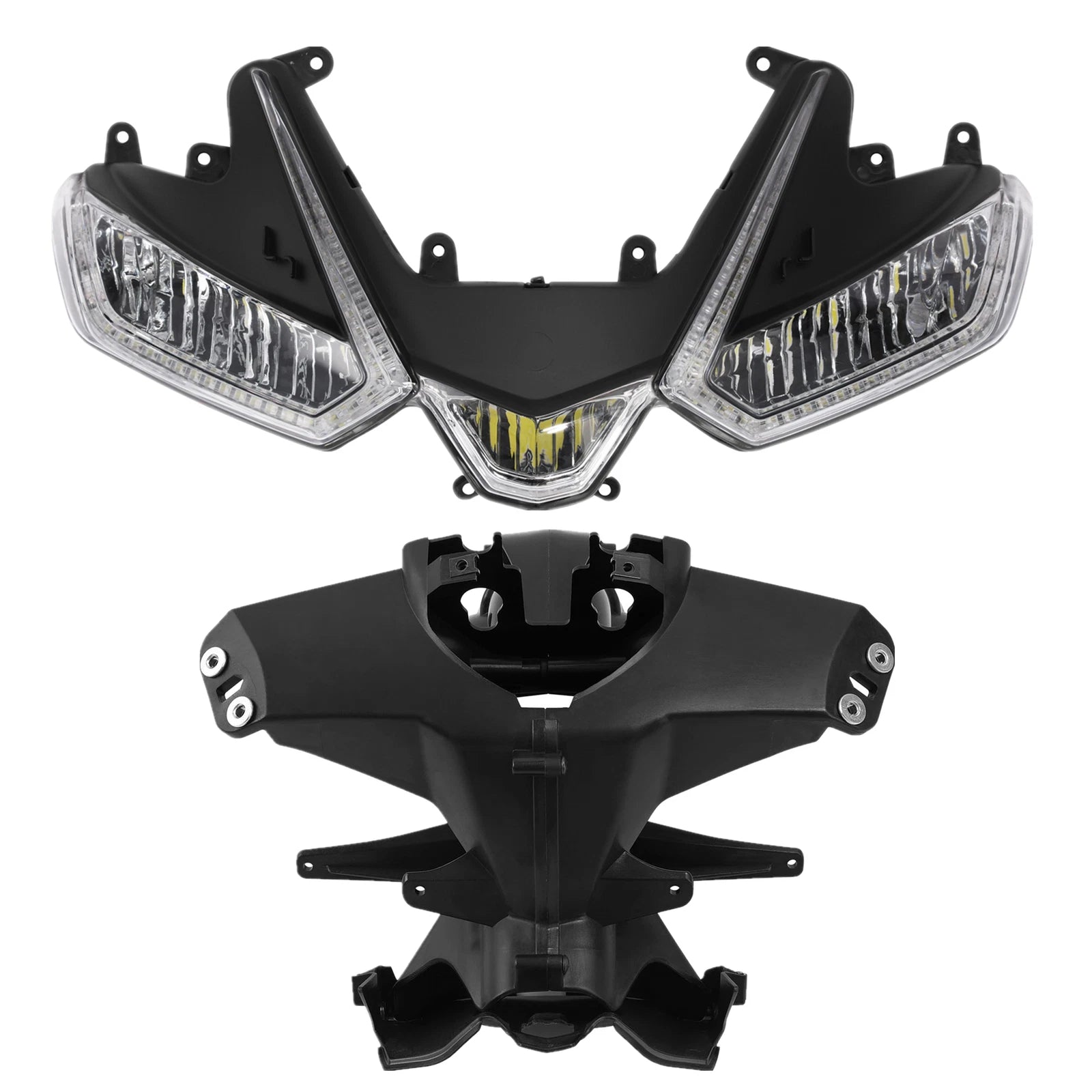 Front LED Headlight Lamp & Fairing Stay Bracket for Aprilia Tuono 660 (2021–2025)