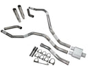Dual Exhaust for Nissan Titan (2004–2006) 2.5 Inch Rolled Edge Tip