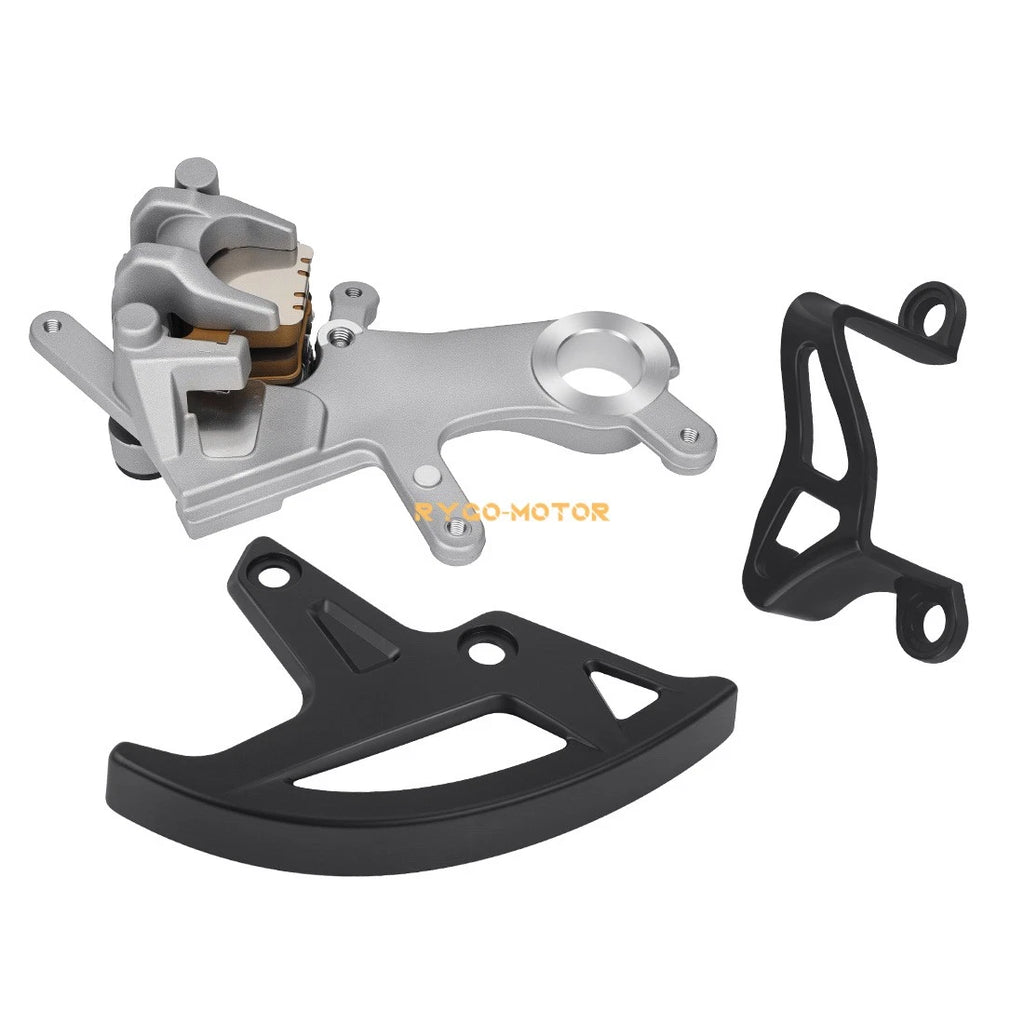 Rear Brake Caliper & Cover Guard for Honda CRF250R CRF250X CRF250RX (2004–2024)