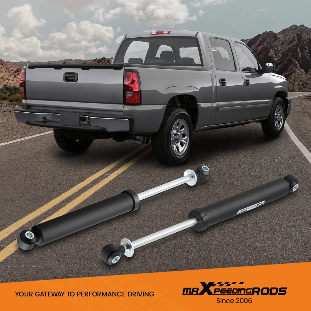 Set of 2 Rear Shock Absorbers for GMC Sierra 1500 (1999–2006) 0-2" Lift