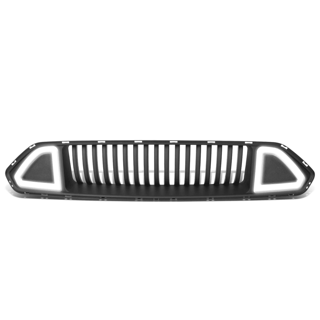 Vertical Look LED DRL Front Upper Bumper Grille for Ford Mustang (2018–2020)
