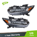 Headlight Assembly for Honda Accord Hybrid Touring (2018–2020) LED Right+Left