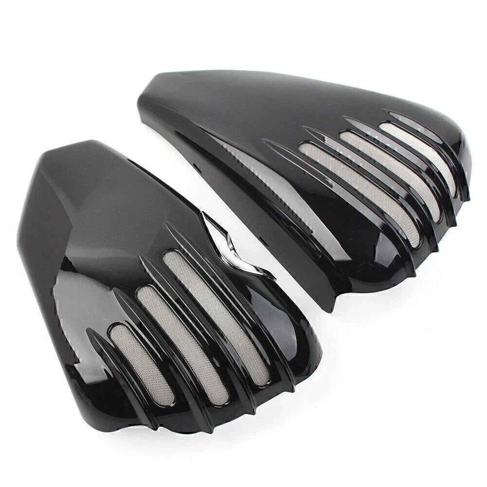 Black Battery Side Covers for Harley Davidson Sportster 1200 (2014-2021)