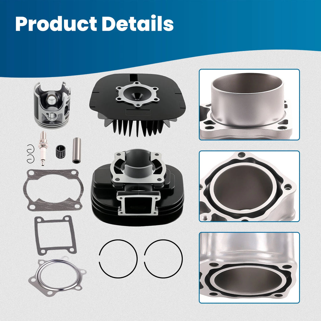 Cylinder Piston Gasket Head Kit for Yamaha Blaster YFS200 (1988–2006)