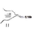 Dual Exhaust Pipe for Silverado 1500 (2007-2013) Stainless Steel Corner Exit