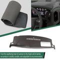 Soft TPE Dash Cover Cap for Chevy Tahoe Avalanche Suburban (2007–2014)