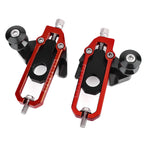 Chain Adjusters with Spool Tensioners for Honda CB650R CBR650R (2019–2023) Red T9