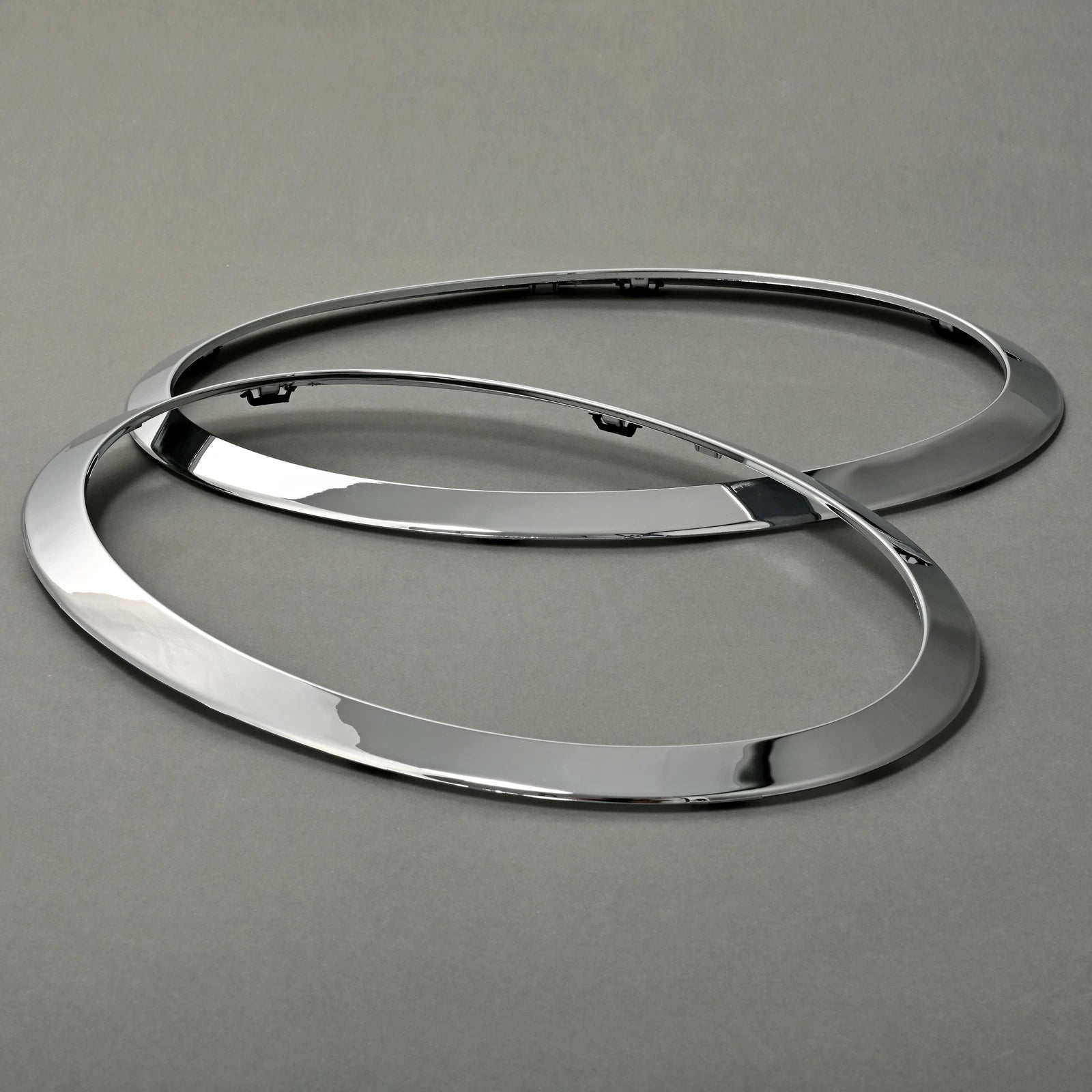 Chrome Headlight Ring Bezel Cover Trim for Mini Cooper S F55 F56 F57 (2014–2021)