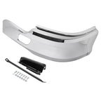 Set of 2 Chrome Front Bumper Corner End Cap Covers for Kenworth T680 (2013–2021)