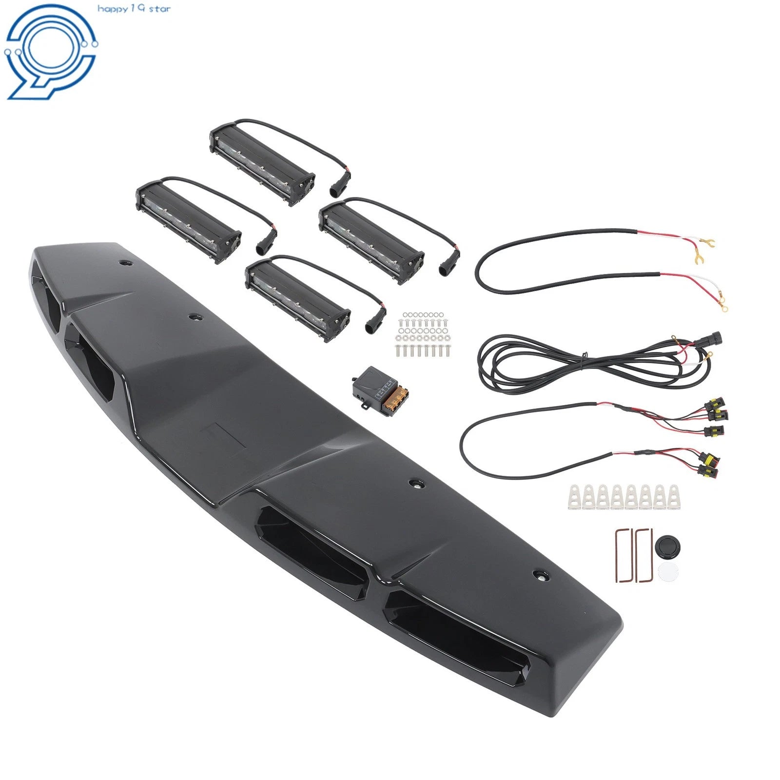 Roof Light Bar for Land Rover Defender (2020-2024) Gloss Black