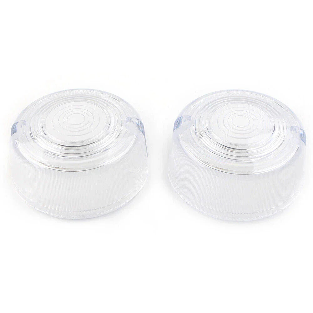 Turn Signal Lens Covers for Harley Dyna FXD FXR Sportster XLH 883 1200 FXST