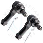 2X Front Outer Tie Rod Ends for Ford F-150 Lobo (2005–2007) 4WD