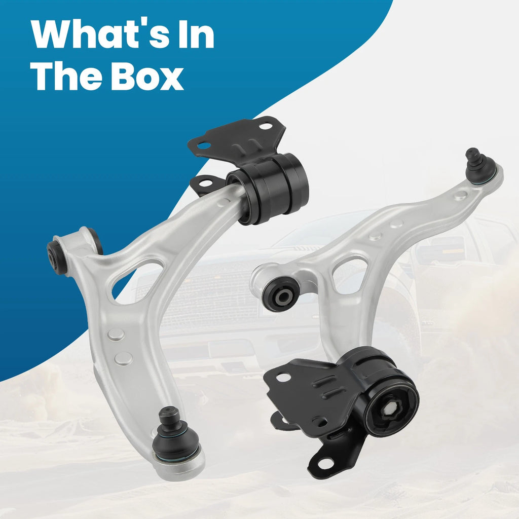 2X Front Lower Control Arms Suspension Kit for Ford Focus C-Max (2012–2018)