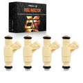 Set of 4 Fuel Injectors for Ford Escort Mercury Tracer (1997–2002)