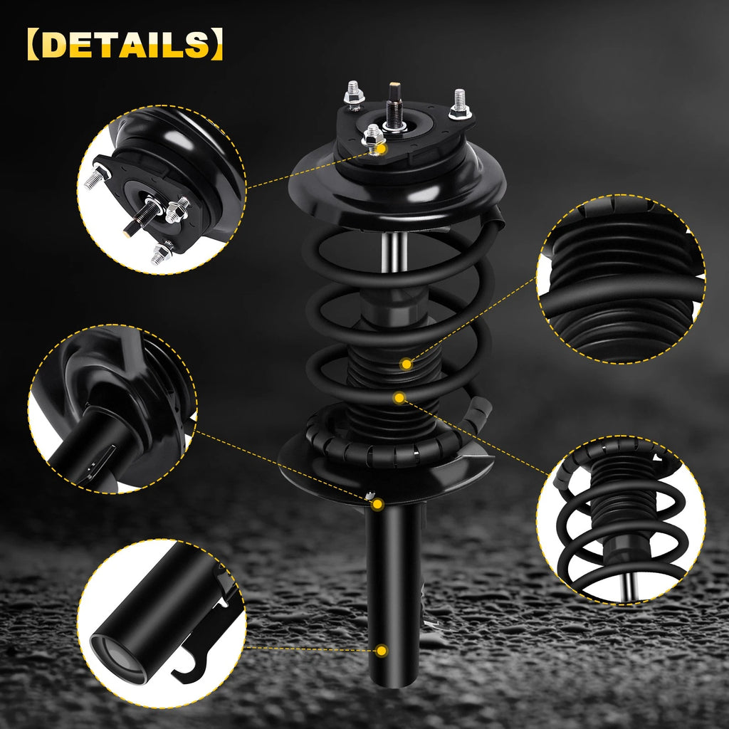Set of 2 Complete Struts for Ford Focus (2006–2007)