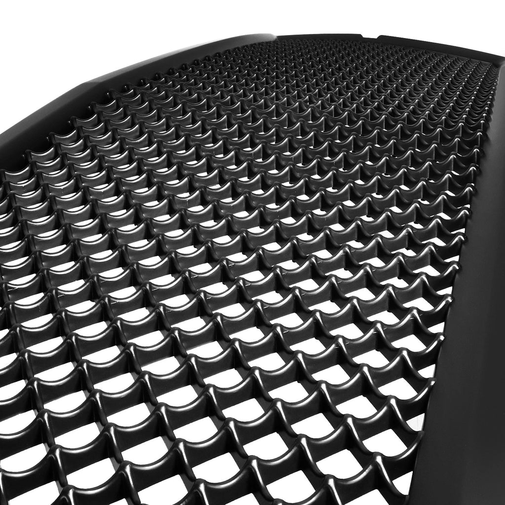 Matte Black Diamond Mesh Front Hood Bumper Grille for Chevy Silverado 1500 (2014–2015)