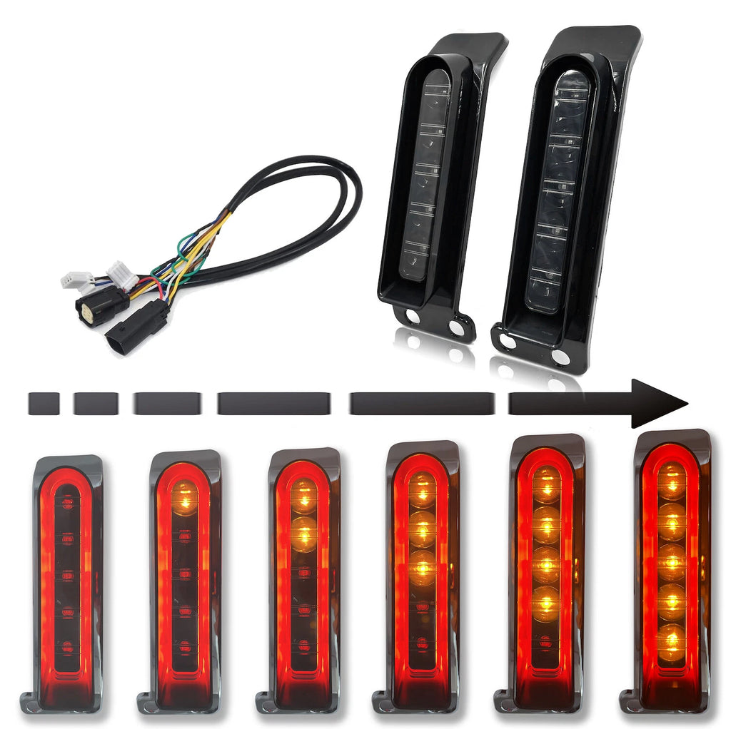 Auxiliary Sequential LED Turn Signal for Harley FLHTCU FLTRK (2014–2019)