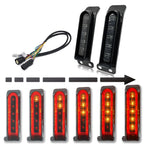 Auxiliary Sequential LED Turn Signal for Harley FLHTCU FLTRK (2014–2019)