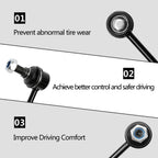 2X Front Stabilizer Sway Bar End Links for Chevy Equinox GMC Terrain (2007-2017)