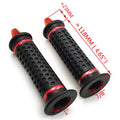 Spike Rubber Handlebar Grip for Yamaha XVZ1300, Honda VT (25mm, 22mm)