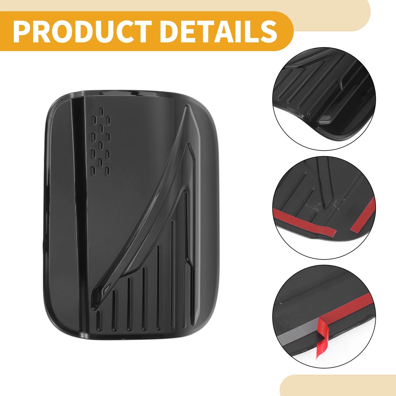 Fuel Tank Door Cap for Toyota Camry (2024–2025) Black