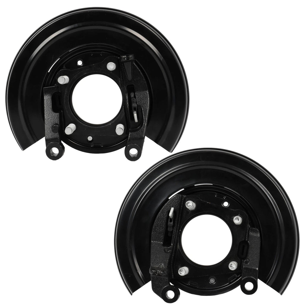 Set of 2 Rear Brake Backing Plates for Ford F-350 (2005–2012) 926-272 926-273
