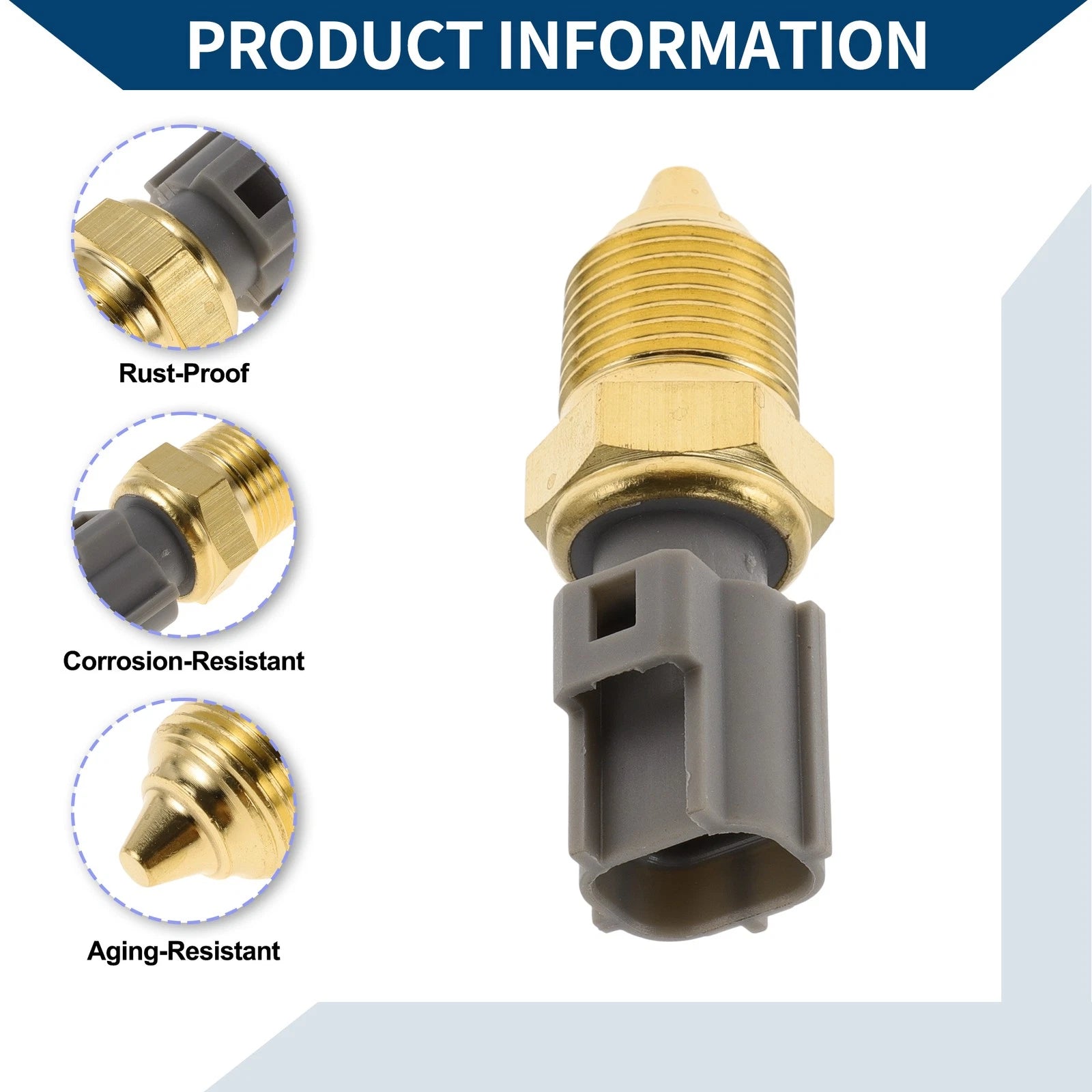 Engine Coolant Temperature Sensor No. 1L2412A648BA for Ford Focus (2012–2018)